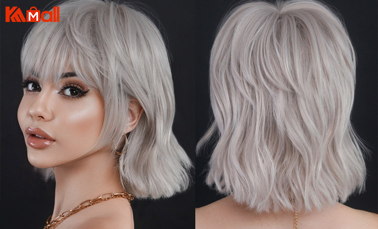 short lace front wig